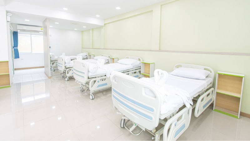 ห้องพักหรูหรา สะดวกสบาย (KIN Origin Nursign home Room)